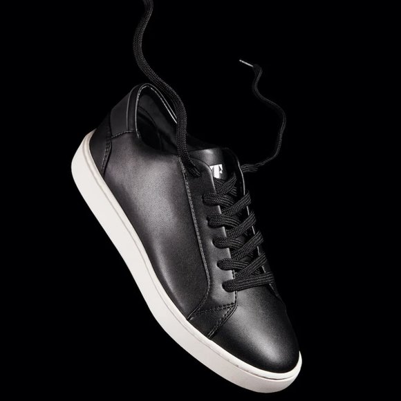 Thousand Fell Men's Lace Up Shoes in Black - ZERO WASTE SNEAKERS - Picture 1 of 10